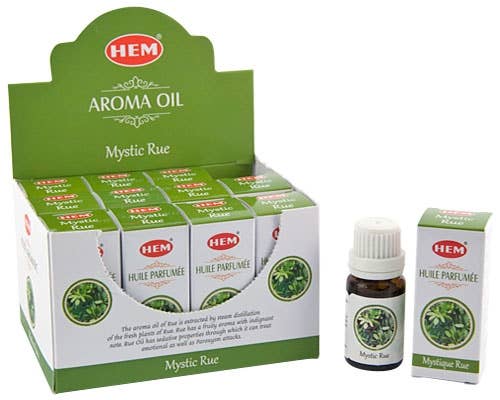 Hem Mystic Aroma Organic Oil 10ML per Bottle (12 P/Box)