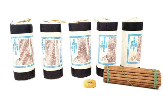 Tibetan Spiritual Healing Incense (30 stick) 4.5" Long- 5 P