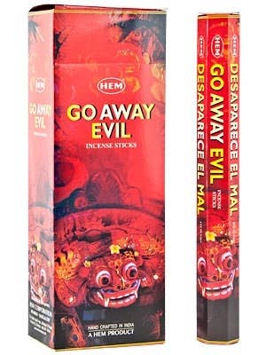 Hem Go Away Evil Incense 120 Sticks