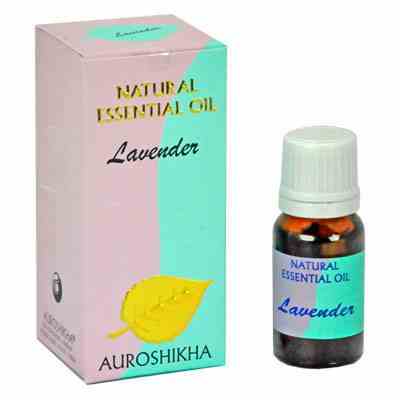 Auroshikha Lavender Natural Essential Oil 10ml - 1/3fl.oz.