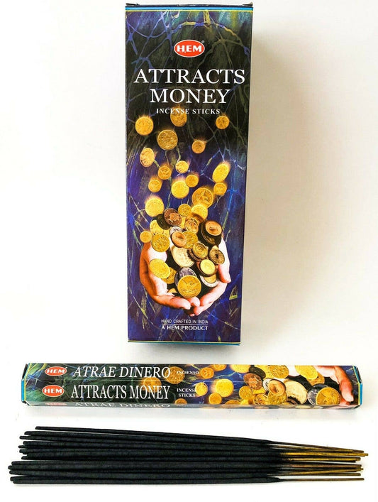 Hem Attracts Money Incense 120 Sticks