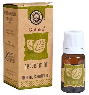 Goloka Mint Essential Oil 10 ML - 1/3 FL Oz.