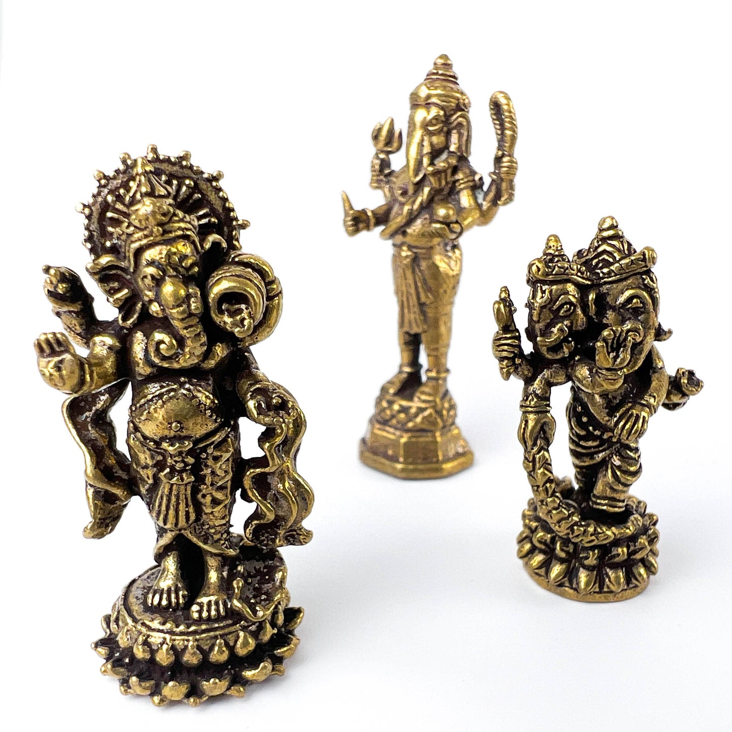 1-2" Lord Ganesha Mini Statue (Assorted Designs)