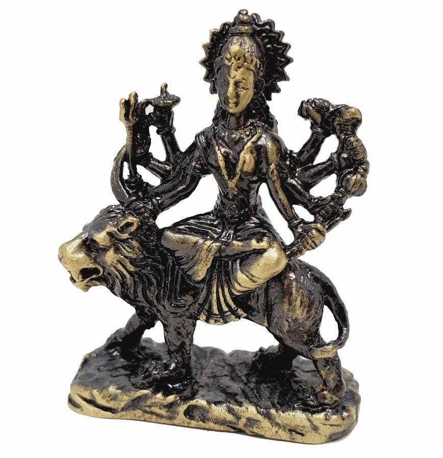 Maa Durga mini statue 1.75" H