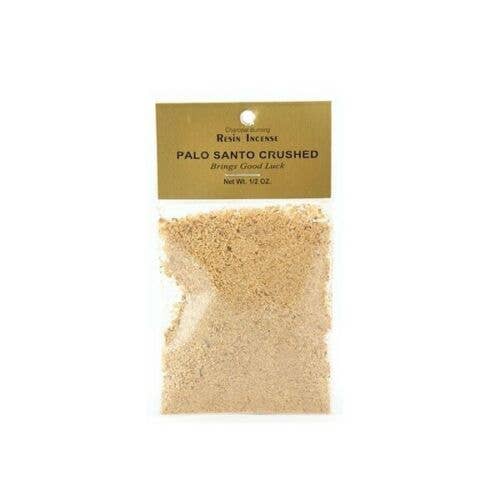 Palo Santo Wood Incense Crushed - 1/2 Oz. Pack Cleansing Fro