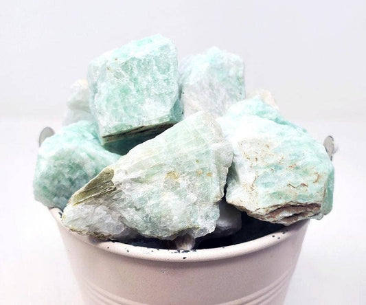 1 Kilo - Amazonite Raw Natural Stone (2.2 Lb's)