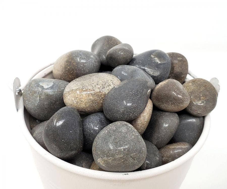 GREY AVENTURINE Tumbled Stone 1 Lb (Genuine Polished Gemston