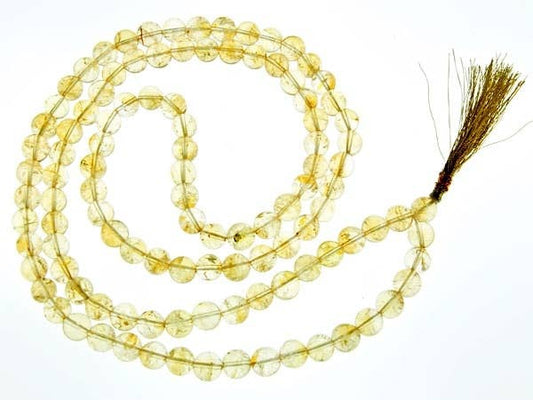 Citrine Prayer Mala - 8mm