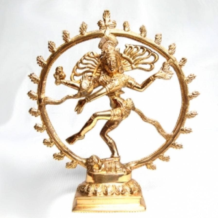 Shiva Natraj 6"H Brass