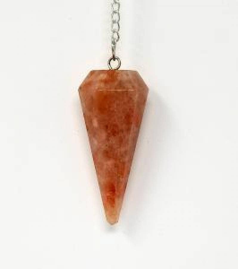 Sunstone Pendulum with Chain (4PACK)