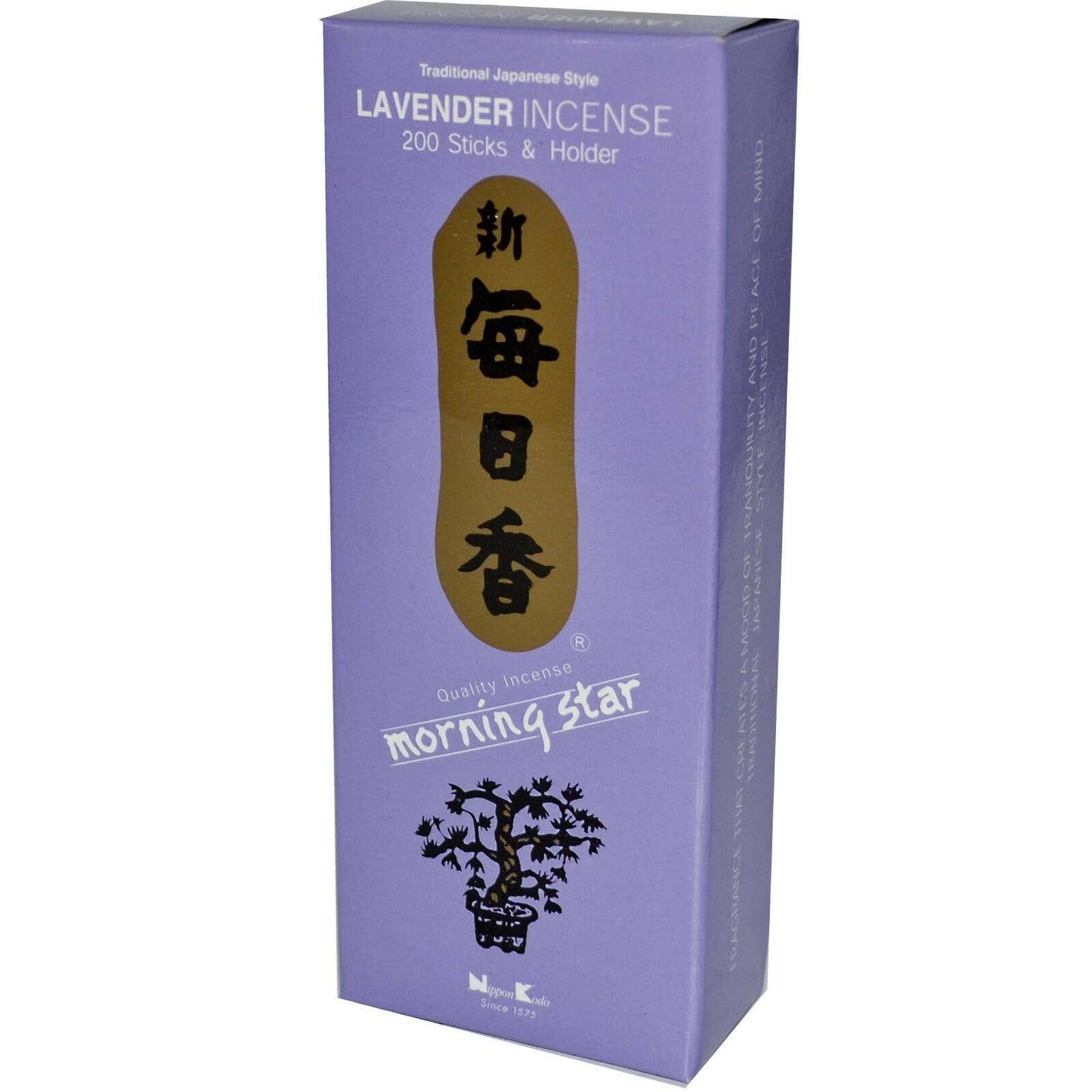 Nippon Kodo Morning Star Lavender Incense 200 Sticks