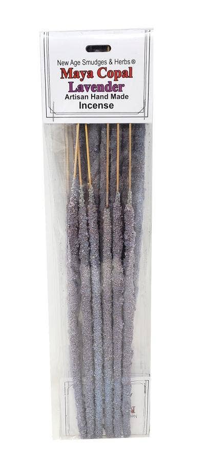 Artisan Maya Copal & Lavender Incense Sticks (6 sticks pack)