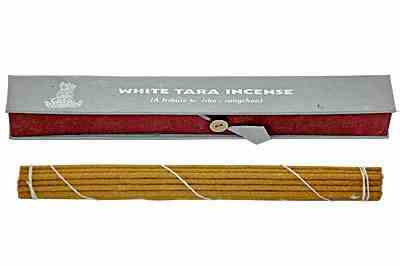 6 Packs White Tara Tibetan Incense 19 Sticks - 8.5"L