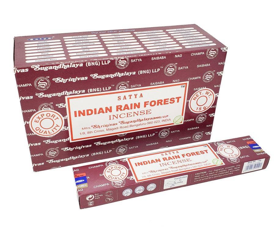 Satya Indian Rain Forest 15 grams (12/box)