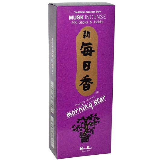 Nippon Kodo Morning Star Musk Incense 200 Sticks