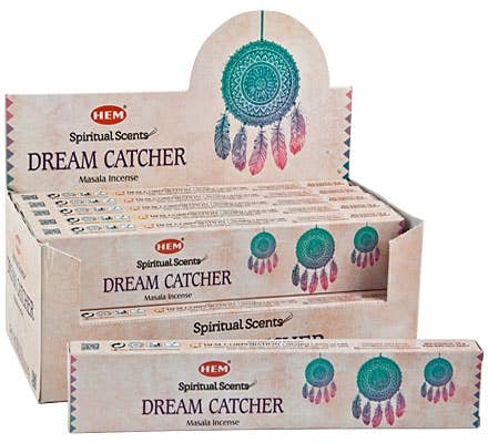 Hem Dream Catcher Incense - 15 Gram Pack (12 Packs Per Box)