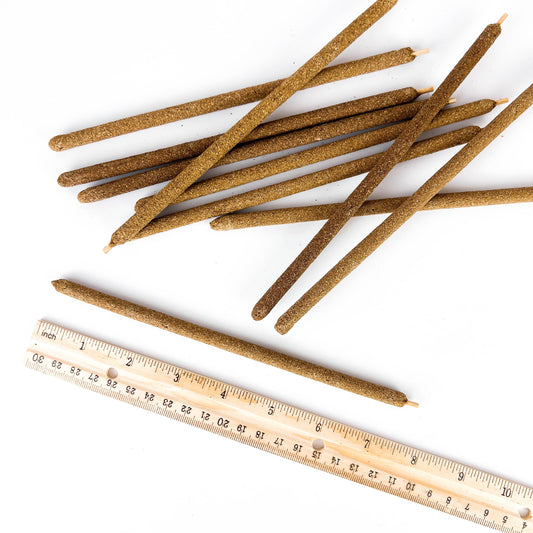 Rosemary & Palo Santo Incense Sticks 8" (10 thick sticks pac