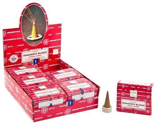 Satya Incense Cones 12 Cones Pack (12 Per Box) US Seller Free Shipping