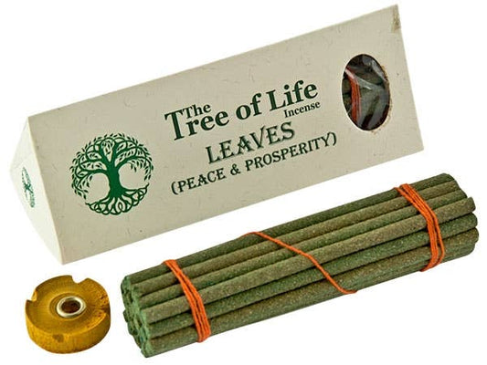 6 Packs The Tree of Life Incense - LEAVES Peace & Prosperity