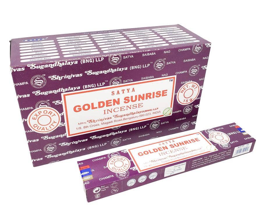 Satya Golden Sunrise 15 grams (12/box)