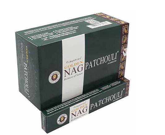 Golden Nag Patchouli 15 gm (12/box)