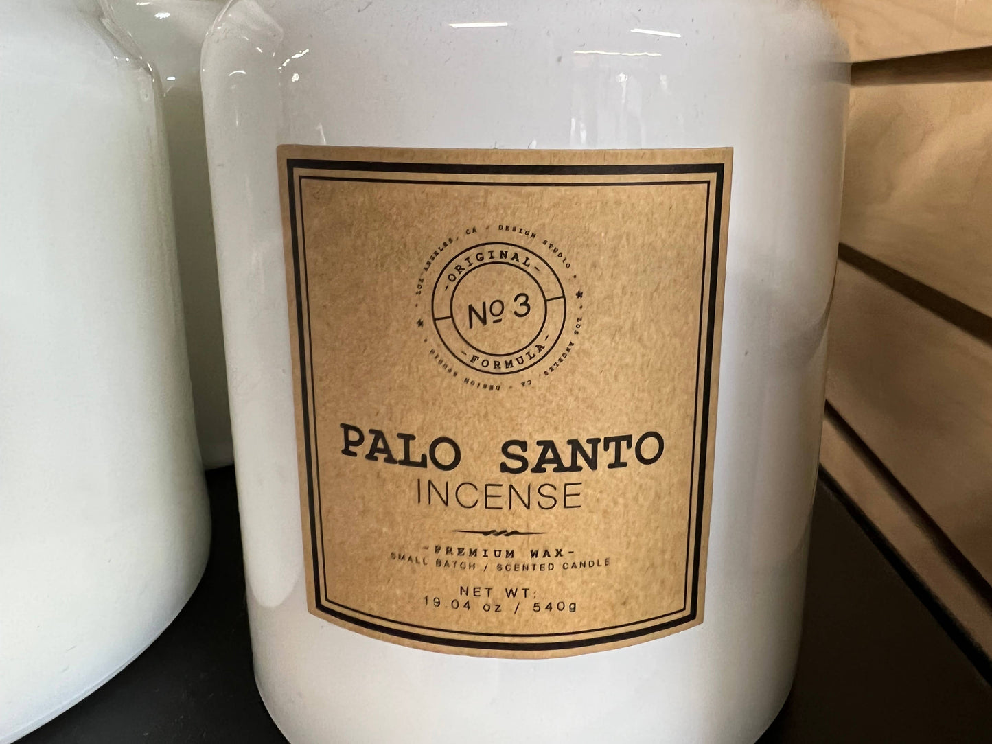 Palo Santo Scented Candle | Palo Santo Candle 19oz 90+ Hours