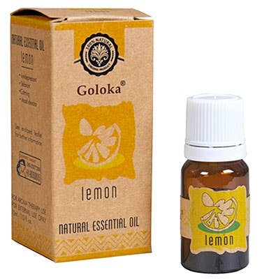 Goloka Lemon Essential Oil 10 ML - 1/3 FL Oz.