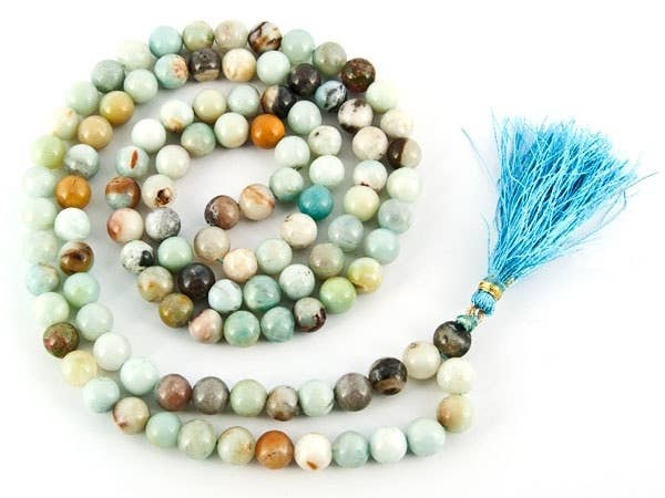 Amazonite Prayer Mala - 8mm