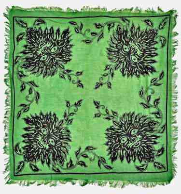 Green Man Altar Cloth - 36" x 36"