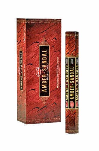 Hem Amber Sandal Incense 120 Sticks