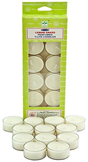 Satya Tea Light Candles (12 Per Pack)